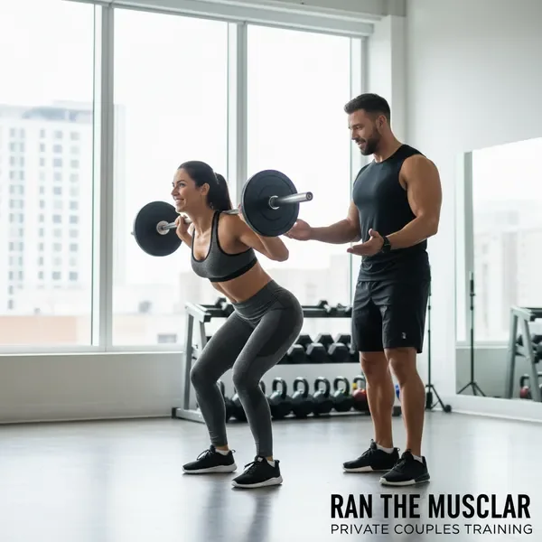 אימוני זוגות במסגרת אימון אישי בסטודיו פרטי