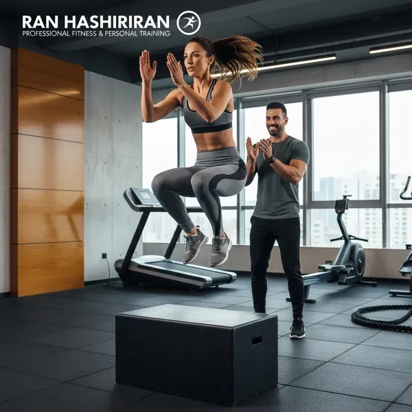 אימוני קרדיו אנרגטיים במסגרת אימון אישי בסטודיו פרטי